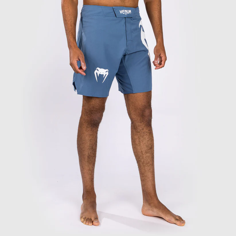 Venum liight 5.0 fightshort azul blanco 2