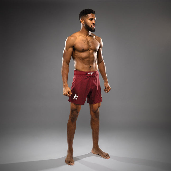Fight shorts MMA Venum x ares burgundy 2