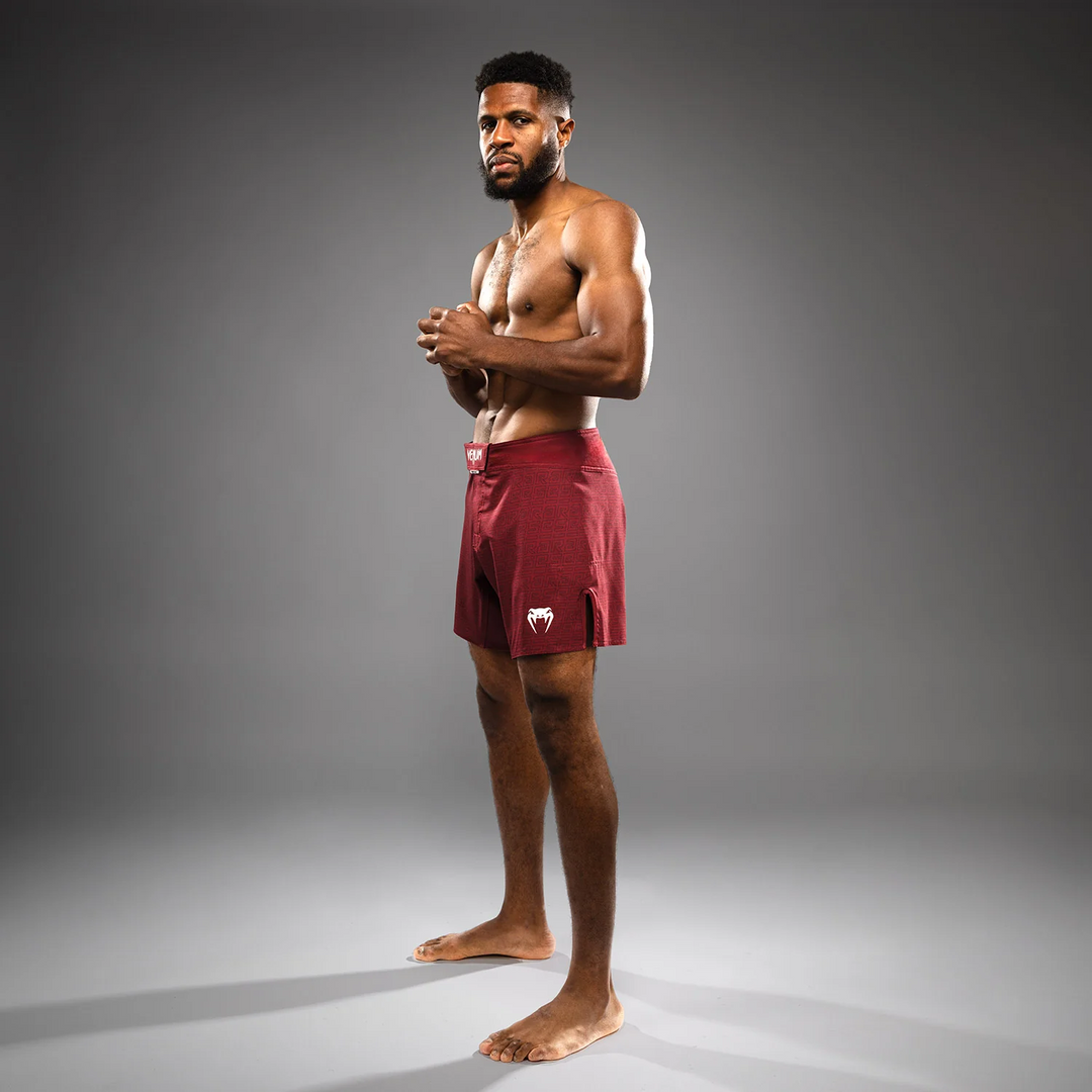 Fight shorts MMA Venum x ares burgundy 3