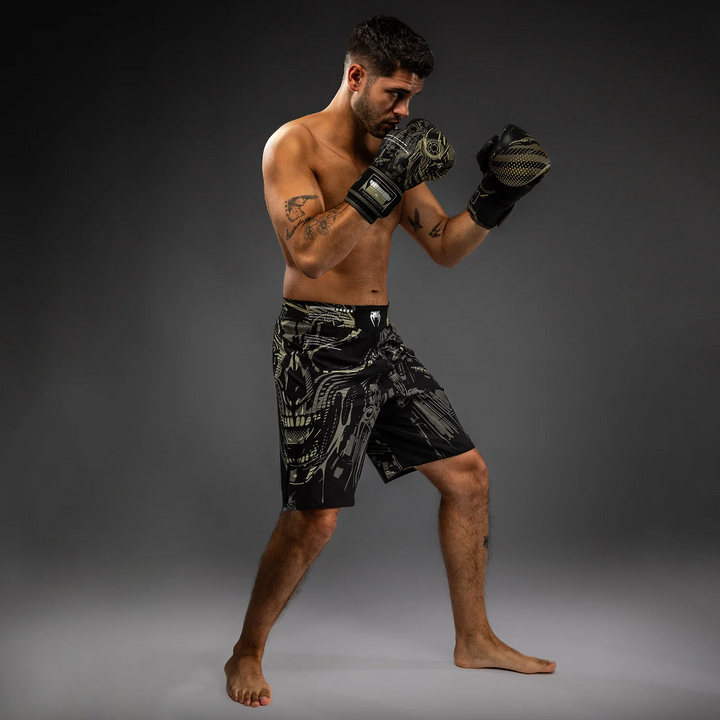Pantalones de lucha Venum invader negro arena 5