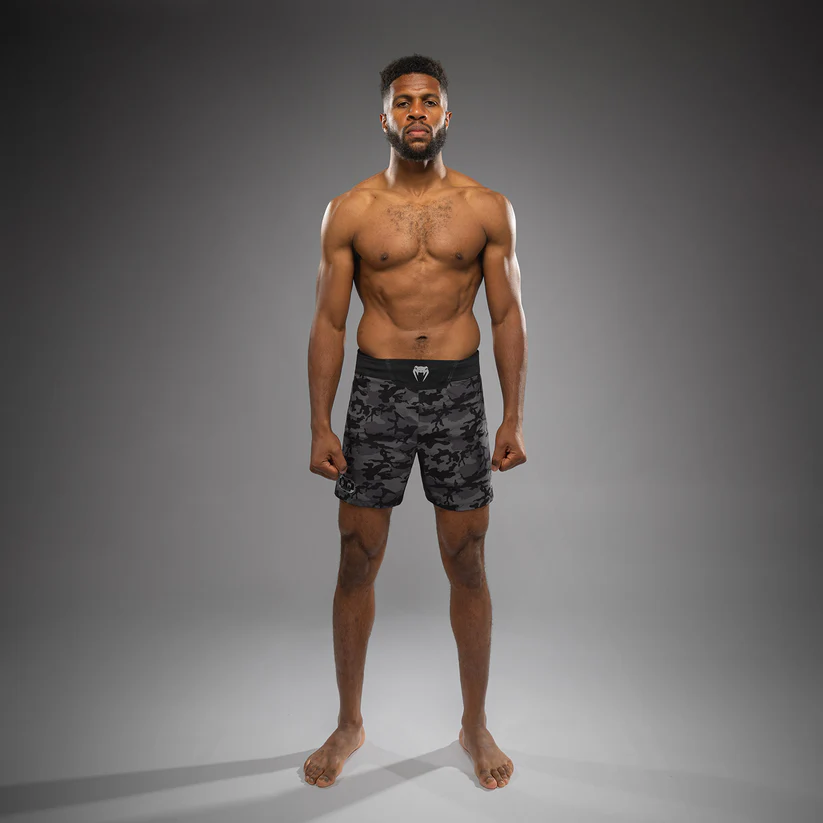 Venum x polaris Fighshorts negro gris