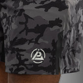 Venum x polaris Fighshorts negro gris