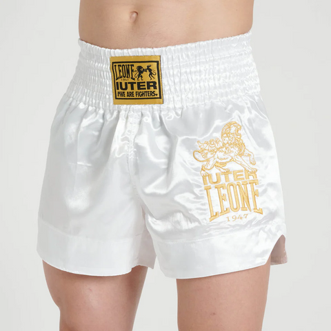 Short kick & thai Leone 1947 Iuter blanco AB02IU