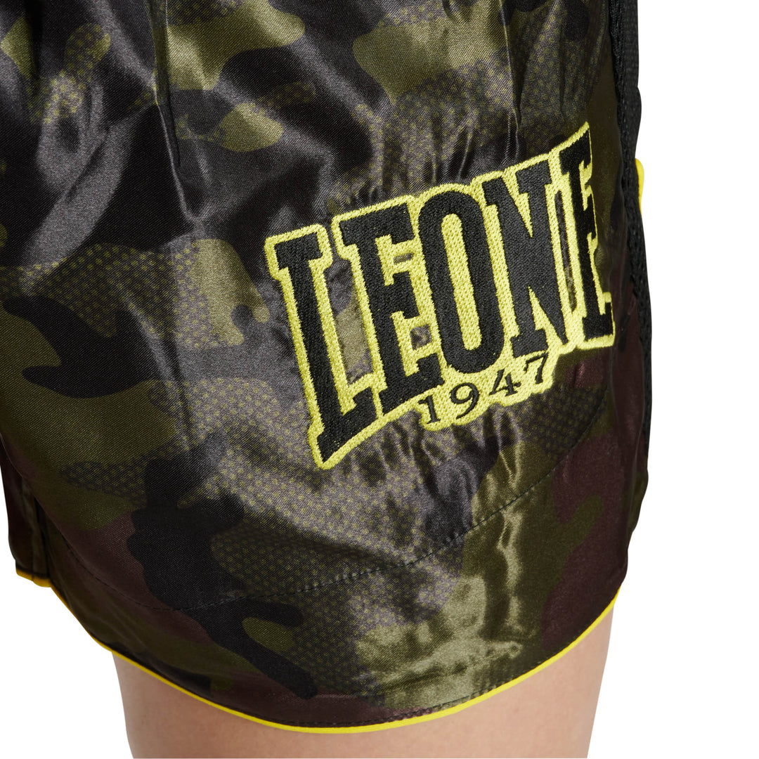 Short Leone 1947 camo fight verde AB880 2