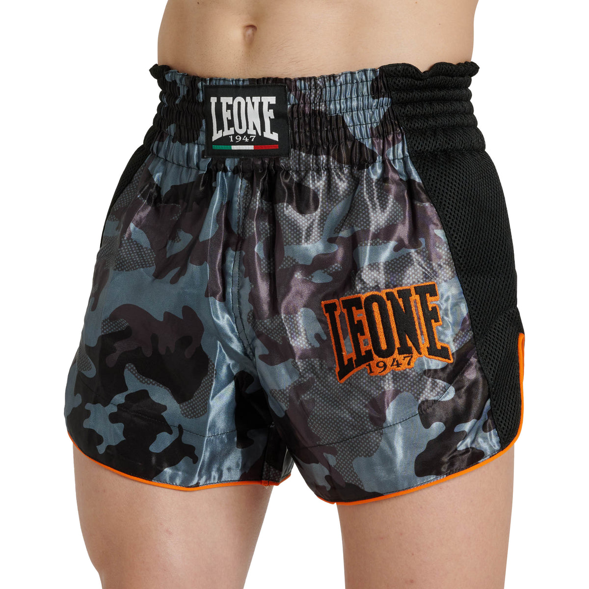 Pantalón muay & thai Leone 1947 camo fight gris