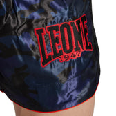 Pantalones cortos kick & thai Leone 1947 camo fight azul