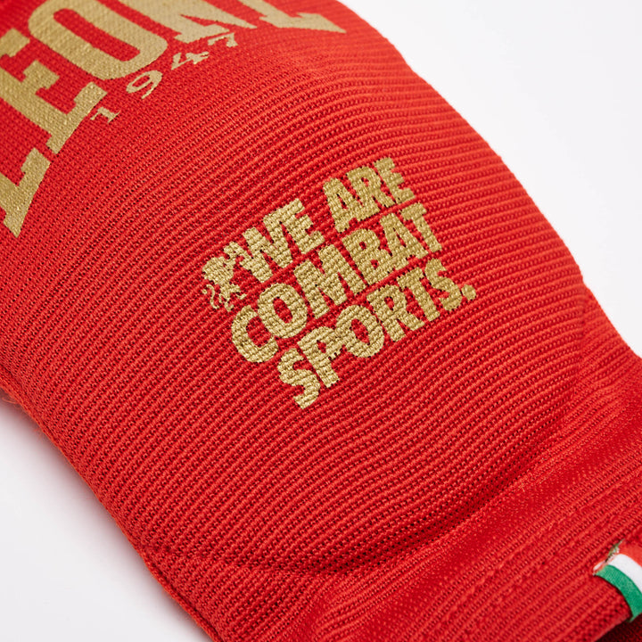 Coderas para muay thai Leone 1947 DNA rojo PR341 4