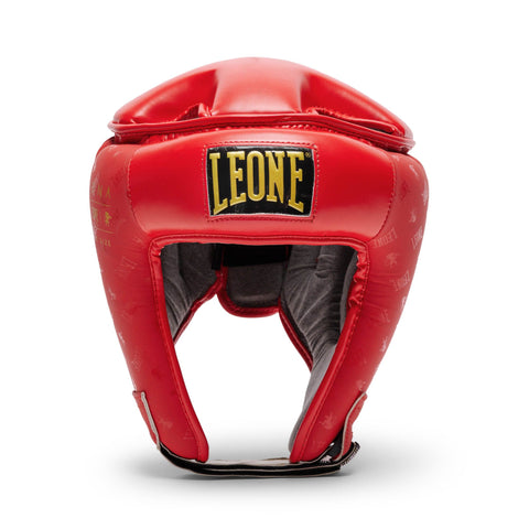 Casco de boxeo Leone 1947 DNA CS444 rojo