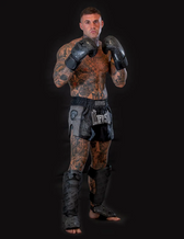 Pantalón muay thai Buddha kanok boran
