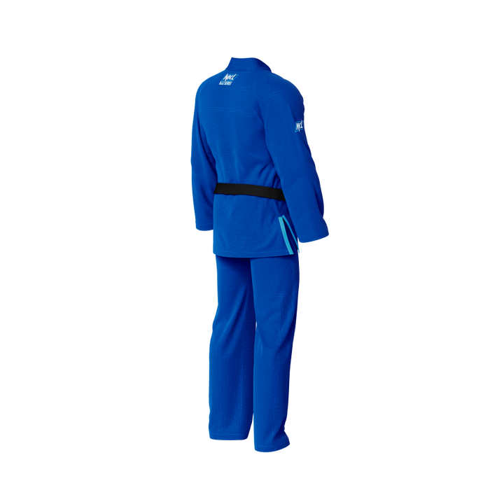 Kimono BJJ NKL zero custom azul 3