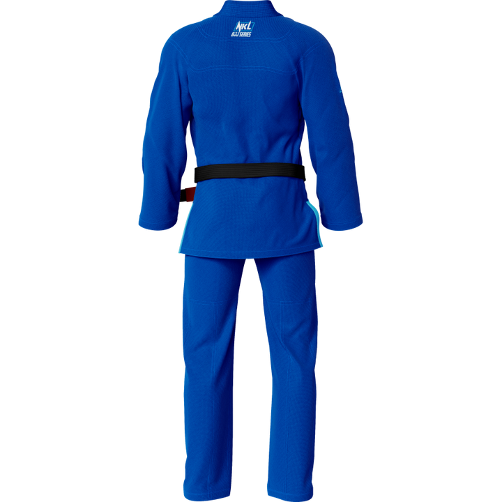 Kimono infantil BJJ NKL zero custom azul 4