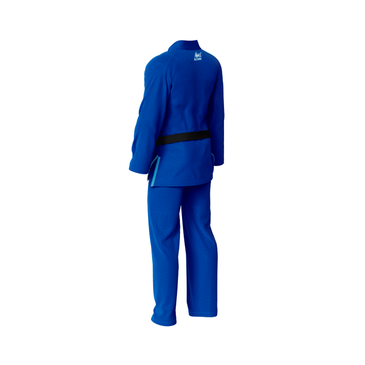 Kimono infantil BJJ NKL zero custom azul 5