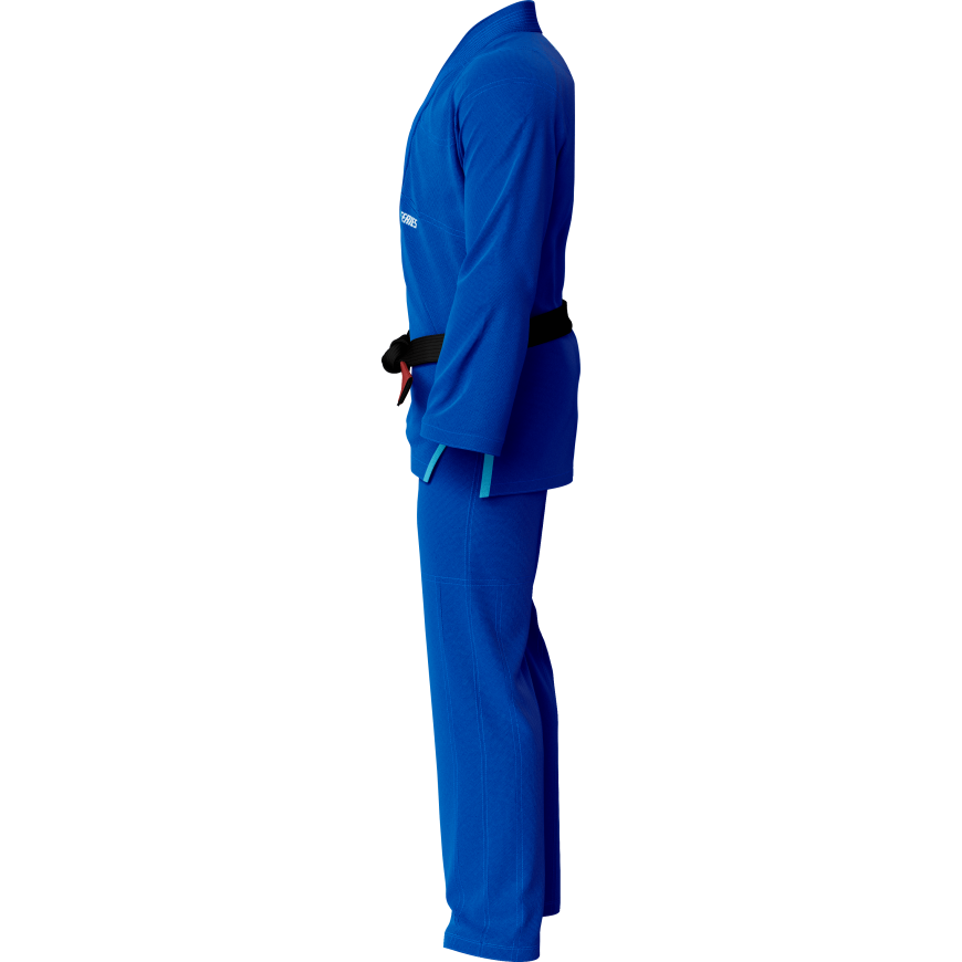 Kimono infantil BJJ NKL zero custom azul 6