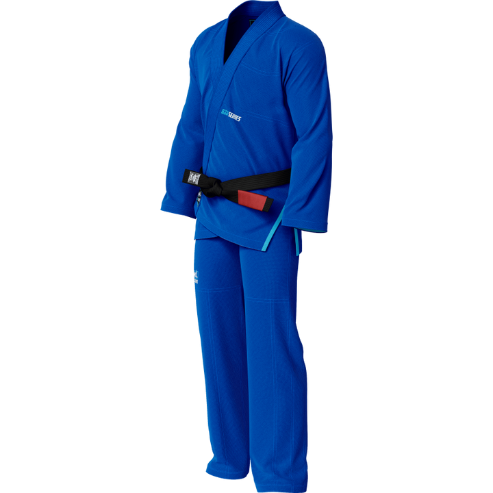 Kimono infantil BJJ NKL zero custom azul 7