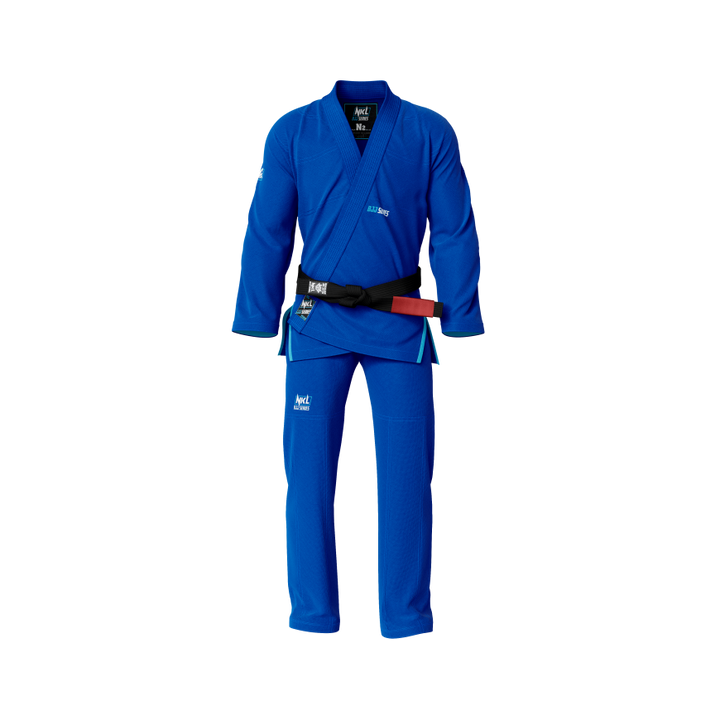 Kimono infantil BJJ NKL zero custom azul