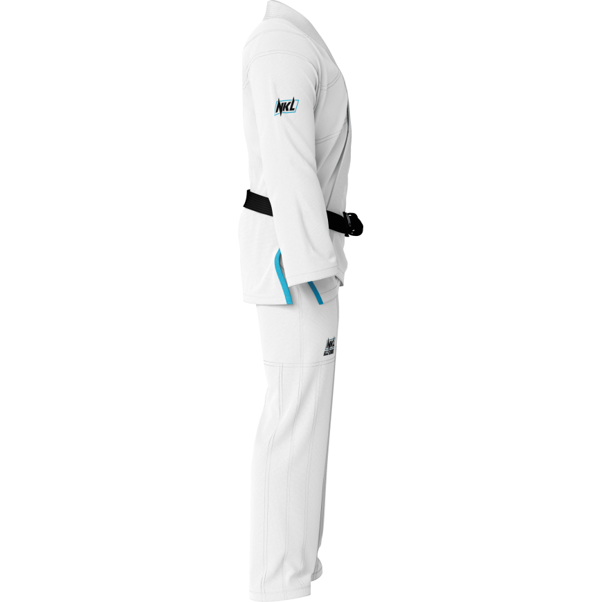 Kimono BJJ NKL zero custom blanco 2