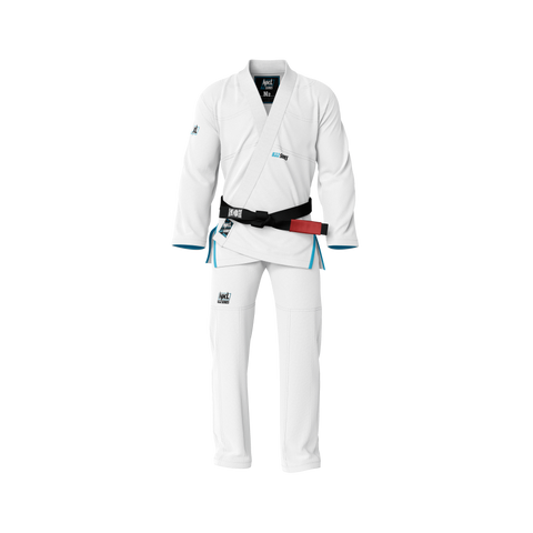 Kimono infantil BJJ NKL zero custom blanco