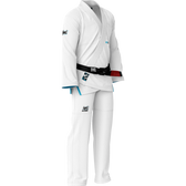 Kimono infantil BJJ NKL zero custom blanco