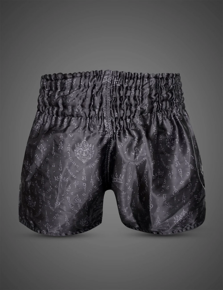 Pantalón muay thai kanok black 3