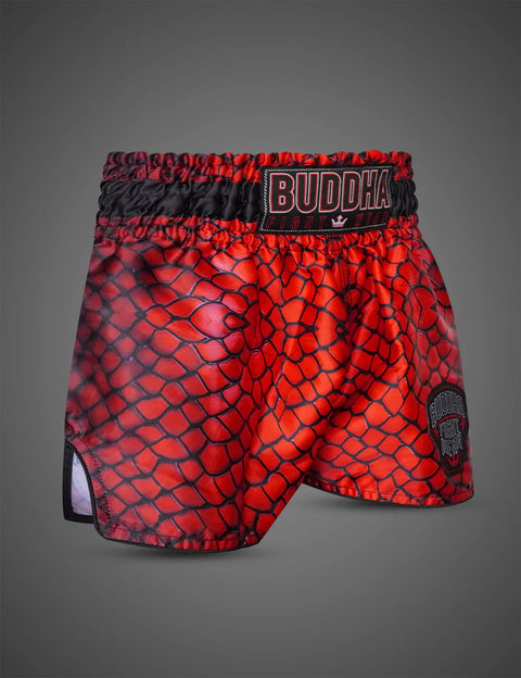 Pantalón muay thai Buddha colorstrike red snake