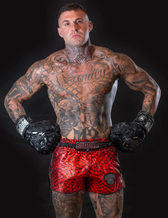 Pantalón muay thai Buddha colorstrike red snake
