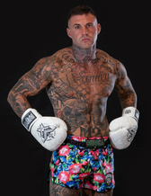 Pantalón muay thai Buddha colorsTrike tropical