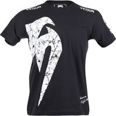 Camiseta Venum Giant negro logo blanco