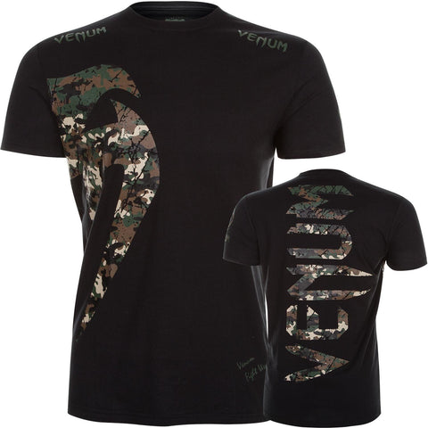 Camiseta Venum Original Giant Jungle Camo Black