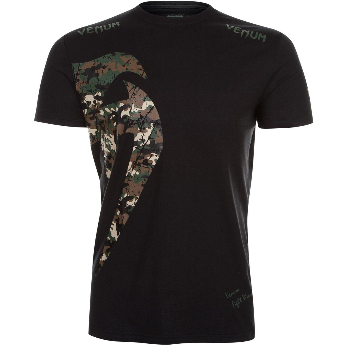Camiseta Venum Original Giant Jungle Camo Black