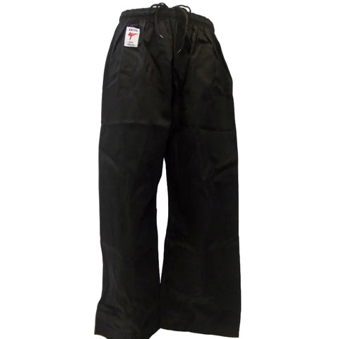 Pantalon de Artes Marciales Negro suelto