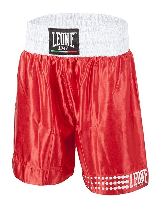 Pantalones Leone boxeo AB737 rojo
