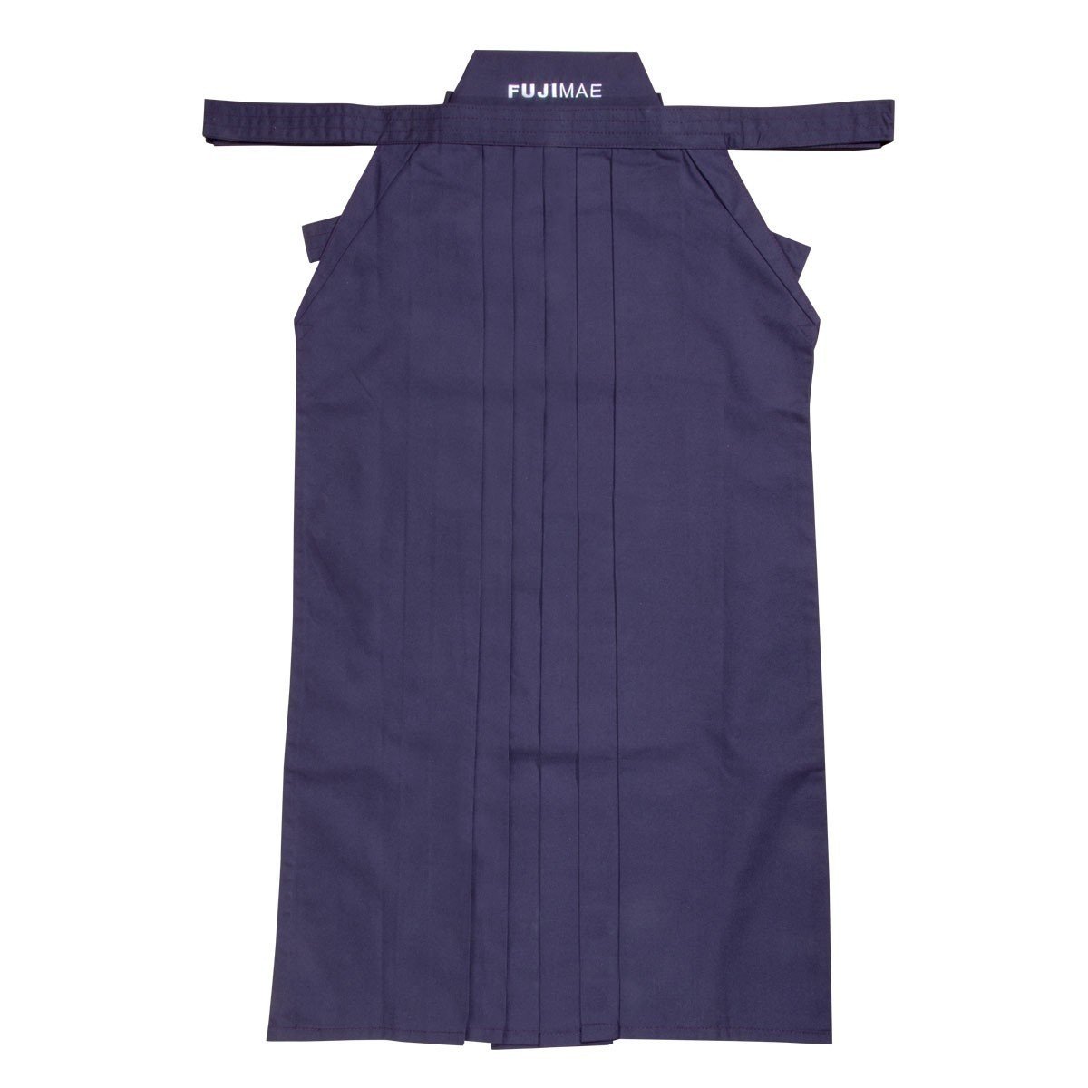 Hakama azul kendo FUJIMAE Poly-Rayon