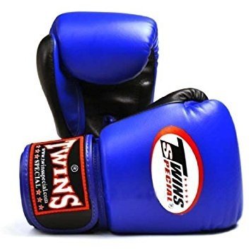 Guantes boxeo Twins BGVL3 azul negro
