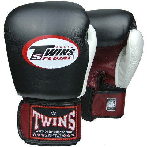Guantes Boxeo Twins BGVL4 Red/Black/White