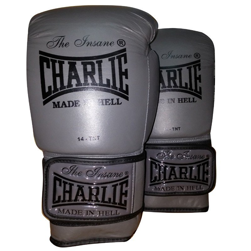 Guantes Boxeo Charlie Grafito