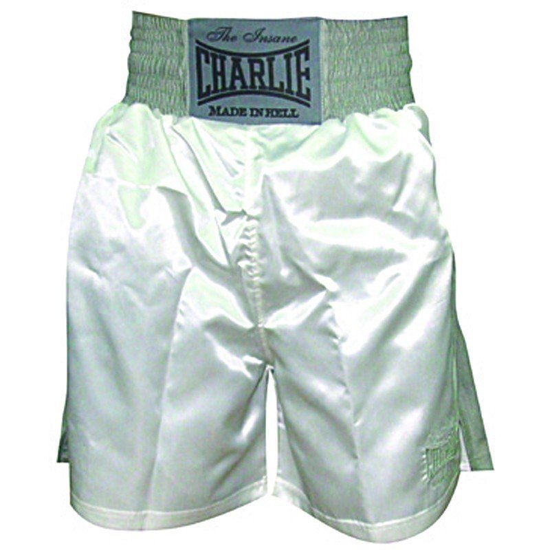 Pantalones boxeo CharlieX blanco