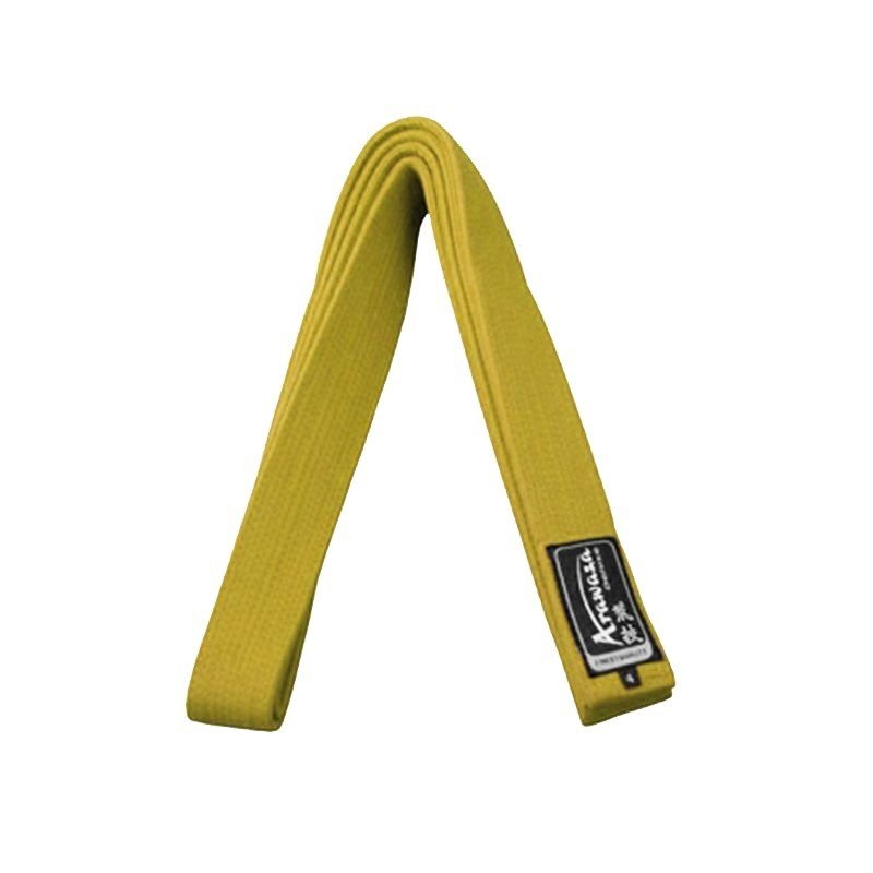 Cinturon karate Arawaza amarillo