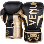 Guantes Venum elite black gold