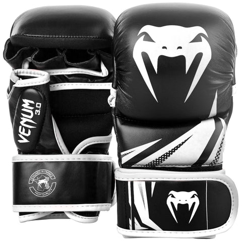 Guantillas MMA Venum challenger 3.0 negro blanco