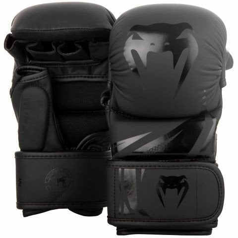 Guantillas MMA Venum challenger 3.0 negro mate