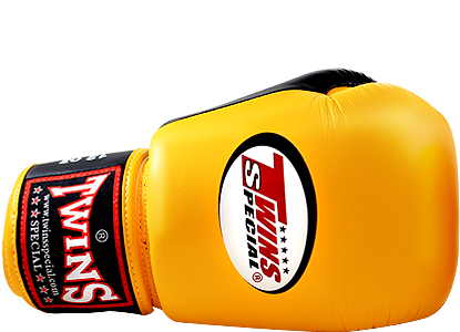 Guantes boxeo Twins BGVL3 amarillo negro 1