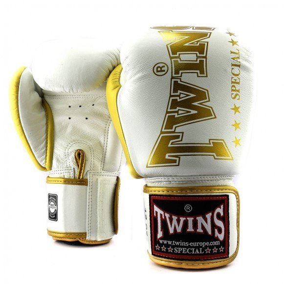 Guantes kick boxing Twins BGVL8 white