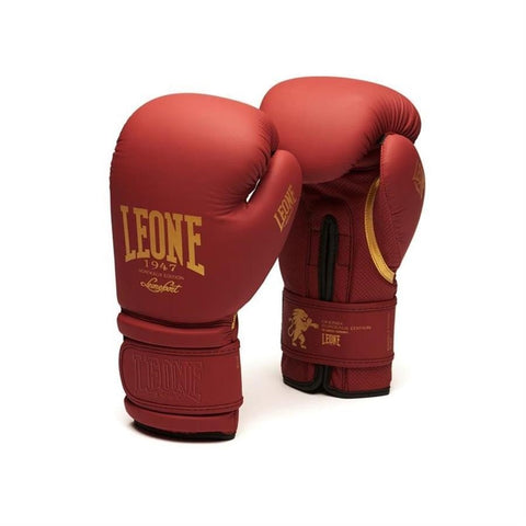 Guantes boxeo Leone GN059 bordeaux