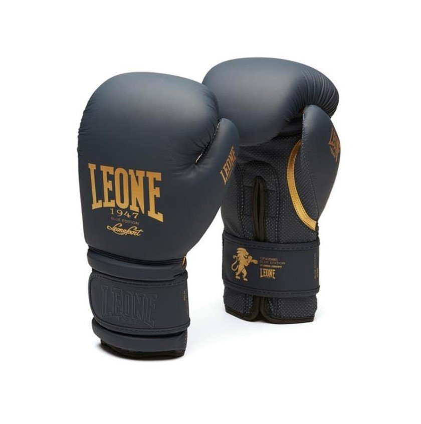 Guantes boxeo Leone GN059X Azul