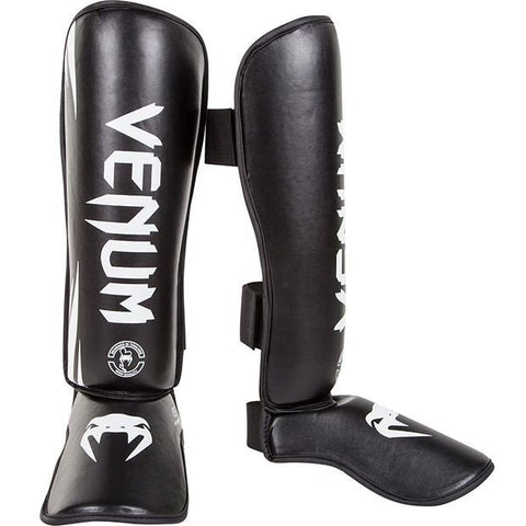 Espinilleras muay thai Venum challenger black