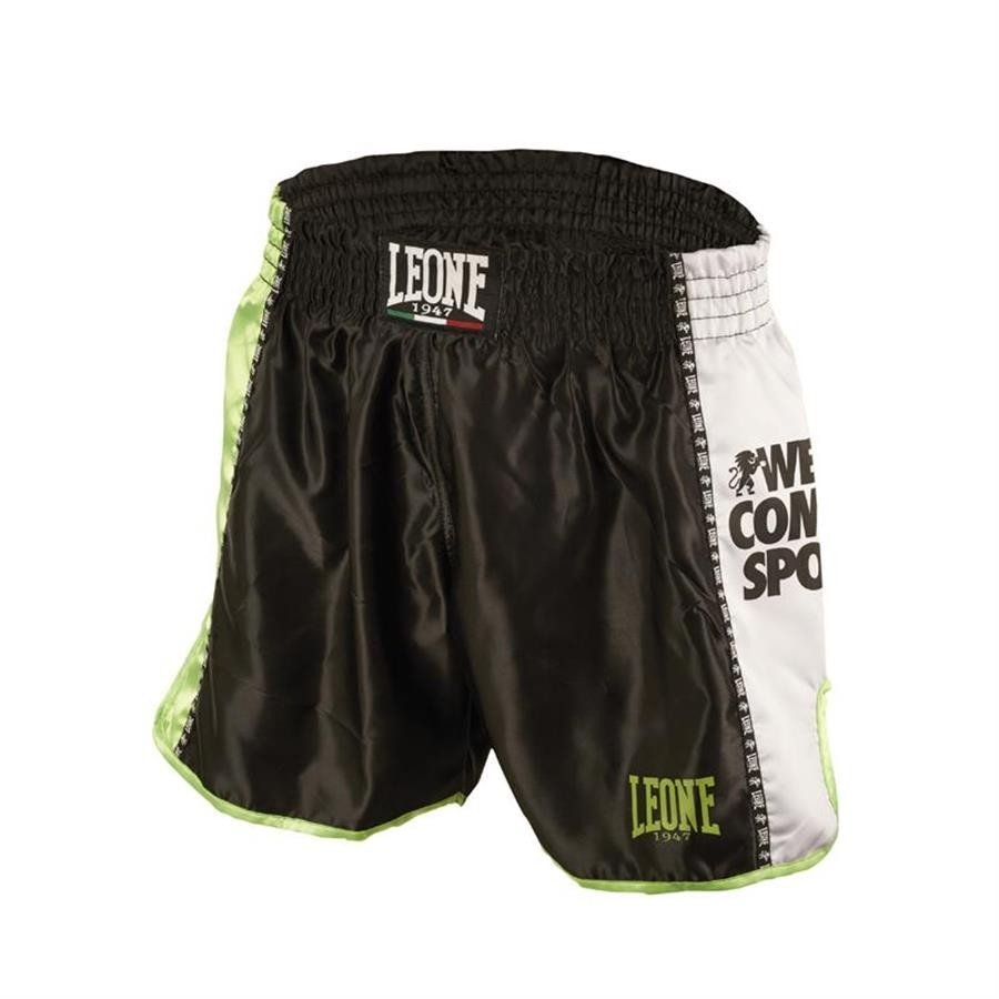 Pantalón Muay Thai Leone AB760 Negro