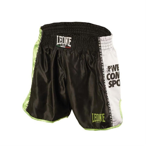 Pantalón Muay Thai Leone AB760 Negro