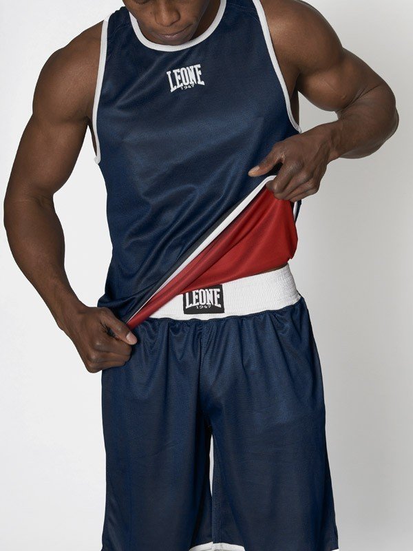 Camiseta de boxeo Leone AB214 Reversible