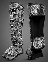 Espinilleras Muay Thai Buddha Mitclán