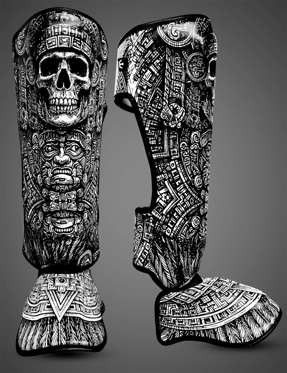 Espinilleras Muay Thai Buddha Mitclán